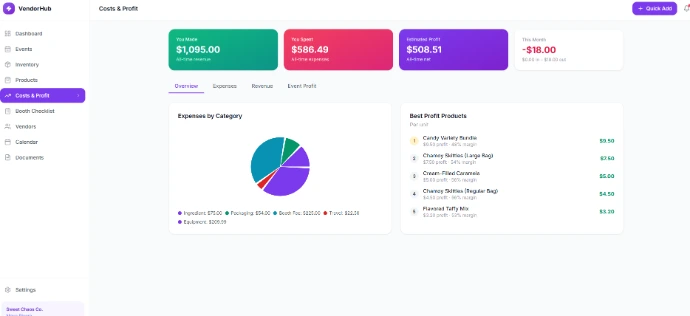 VendorBuddy product screenshot